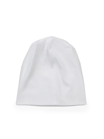 SCHIETWETTER Leichte Kinder- Beanie Mütze "Unifarben", Übergangsmütze, in white