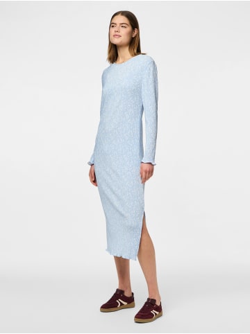 Pieces Midikleid in Cashmere Blue