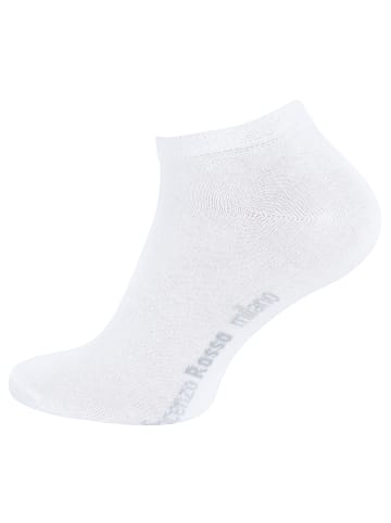 Vincenzo Rosso 24 Paar Sneaker Socken in Weiss