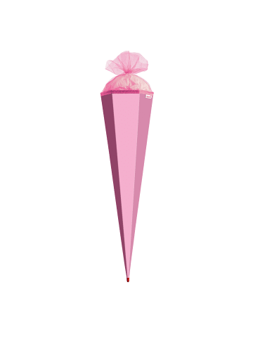 Bastel-Schultüte groß 100 cm in Rosa