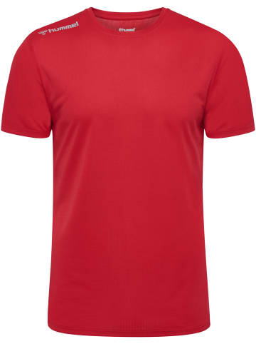Hummel T-Shirt Hmlrun Laufen Herren in TANGO RED
