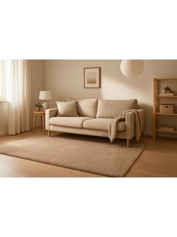 Vivorum Kinderteppich – Hochflorteppich Tresor 525 in beige