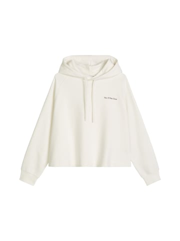 Marc O'Polo DENIM Hoodie oversize in Silky White
