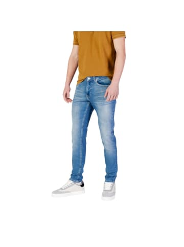 Tommy Hilfiger Blau Baumwolle Herren Slim verjüngt Jeans