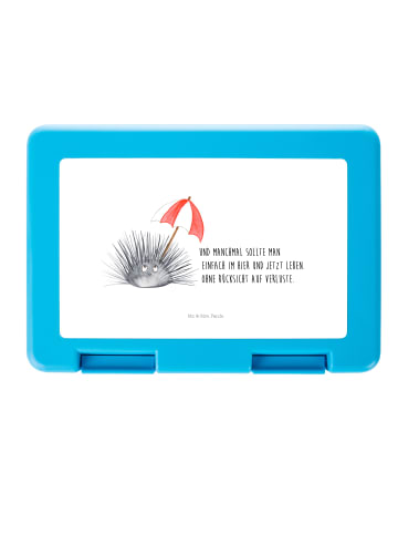 Mr. & Mrs. Panda Bentobox Seeigel mit Spruch in Weiß