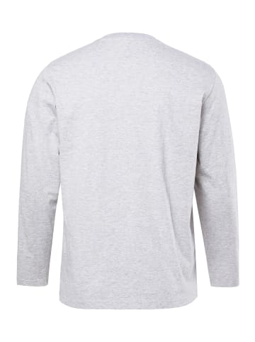 JP1880 Kurzarm T-Shirt in grau melange