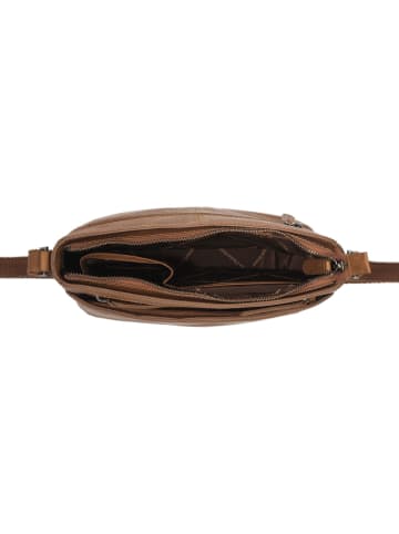 The Chesterfield Brand Mumbai Umhängetasche Leder 27 cm cognac