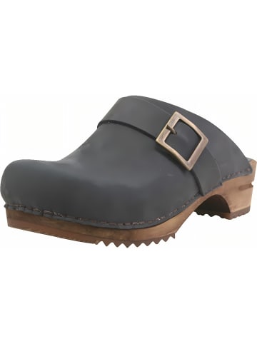 Sanita Comfortwear Clog "Wood-Urban Open" in Blau
