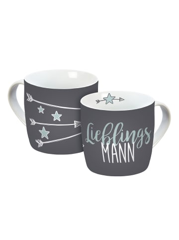 Tasse Lieblingsmann  in Grau - 300ml