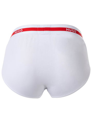 HUGO Slip 2er Pack in Weiß