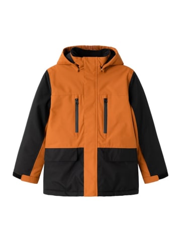 name it Name It Winterjacke Block Leather Brown 128