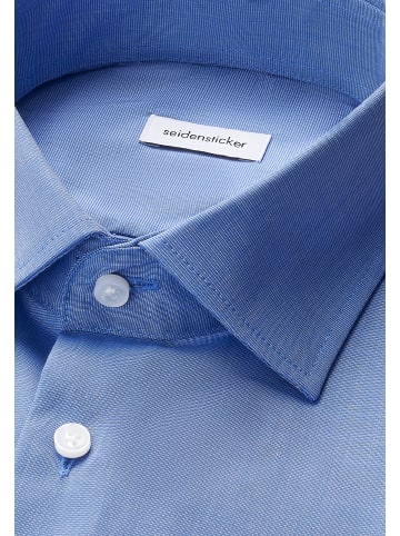 Seidensticker Business Hemd Regular in Mittelblau