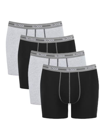 Sloggi Long Short / Pant Start in Grey Combination