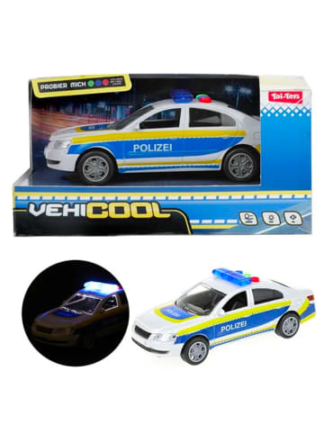 Toi-Toys Polizeiauto mit Licht und Sound, Kinderfahrzeug, Spielzeugauto 3 Jahre