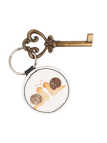 Mr. & Mrs. Panda Anhänger Schnecken Liebe ohne Spruch in Weiß