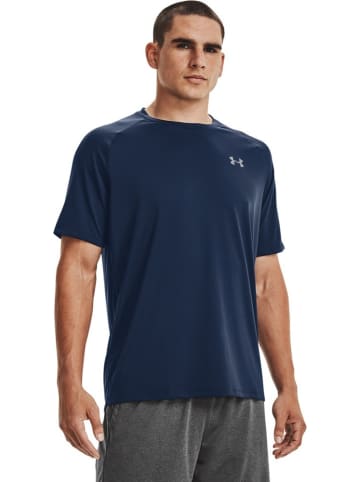 Under Armour T-Shirt "UA Tech 2.0 Oberteil, kurzärmlig" in Blau
