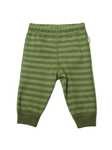 Joha Leggings Merinowolle in green stripe