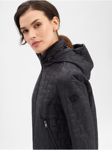 AMBER & JUNE Jacke in schwarz