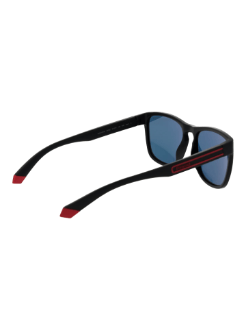 Polaroid Unisex Sonnenbrillen Rechteck Schwarz