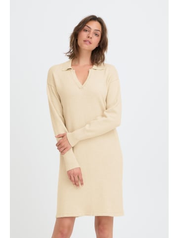 Oxmo Strickkleid OXBMMNERA DRESS in Natur