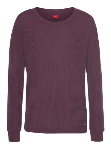 S. Oliver Longsleeve in bordeaux