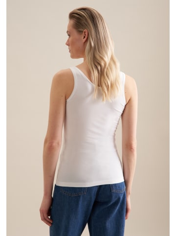 Seidensticker Tanktop Regular in Weiß
