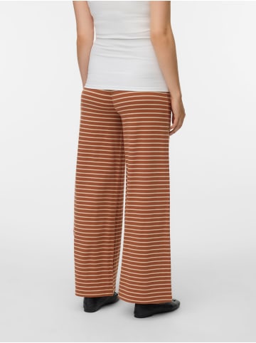 mama licious Hose mit weitem Beinschnitt in Mocha Bisque