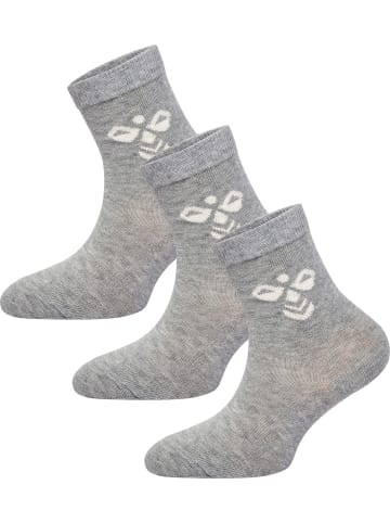 Hummel Hummel Long Socks Sutton 3-Pack Kinder in GREY MELANGE