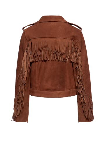 Queen Kerosin Queen Kerosin Wildlederjacke in braun