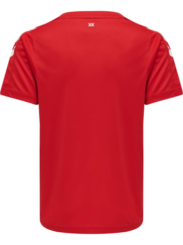 Hummel Hummel T-Shirt Hmlcore Kinder in TRUE RED/WHITE