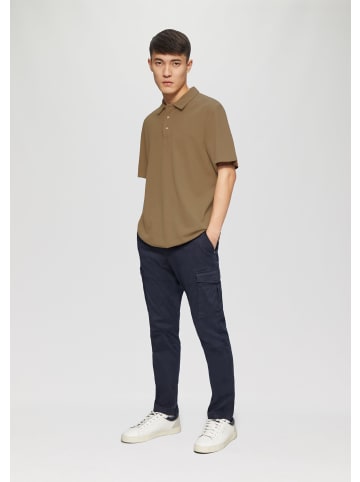 s.Oliver Polo-Shirt kurzarm in Braun