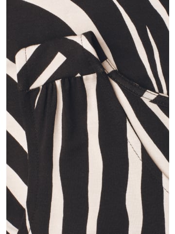 Street One Top in schwarz ecru