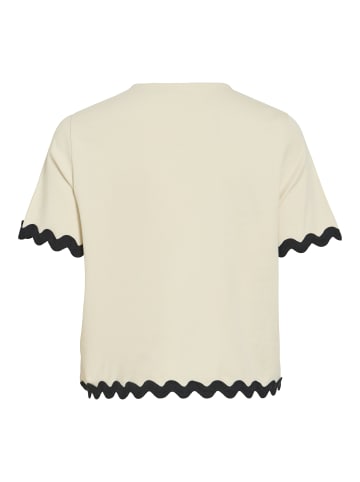 Vila T-Shirt VICalisa in sand schwarz - 0001