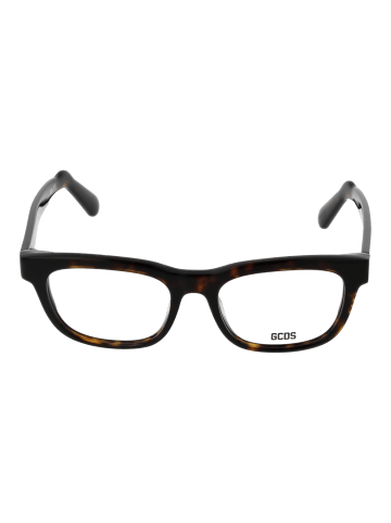GCDS Unisex Optische Fassungen Quadratisch Braun