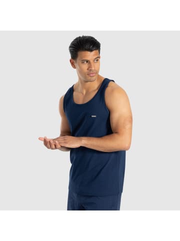 SMILODOX Tank Top Arian in Marineblau