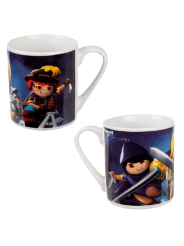 United Labels Playmobil Novelmore Tasse - Ritter Becher Kaffeetasse 230 ml in Mehrfarbig