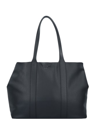 Lacoste City Court Shopper Tasche Leder 41.5 cm in noir
