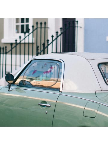 Mr. & Mrs. Panda Sonnenschutz Auto Einhorn Verliebt ohne Spruch in Weiß