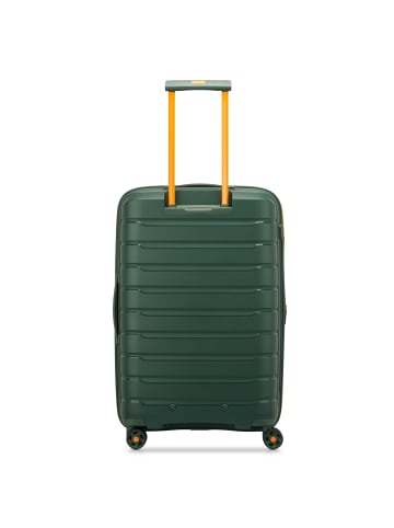 Roncato B-Flying Move 4 Rollen Kofferset 3-teilig mit Dehnfalte verde mimetico