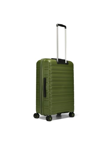 D&N Travel Line 4700 4 Rollen Kofferset 3-teilig mit Dehnfalte olive green