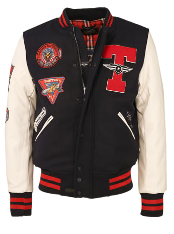 TOP GUN Bomberjacke TG22015 in navy/cream