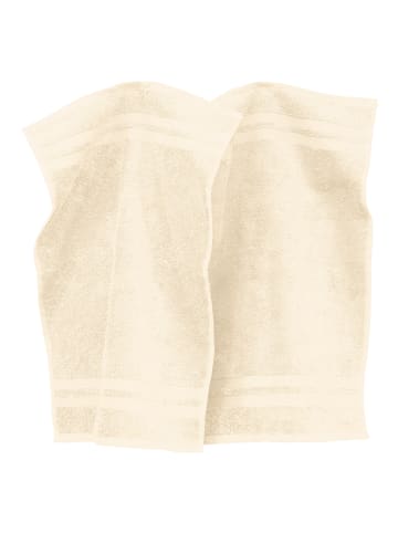 Erwin Müller Bio Gästetuch 2er-Pack Tübingen in creme