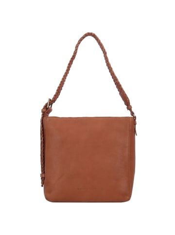 Cowboysbag Schultertasche Leder 27 cm in fawn