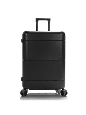 Heys Zen 4 Rollen Trolley M 66 cm mit Dehnfalte in black