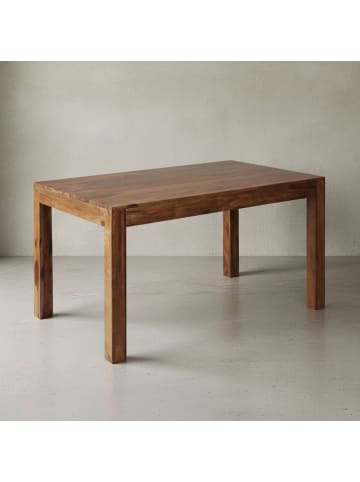 KADIMA DESIGN Esszimmertisch MUMBAI 160x80x76 cm Massivholz Esstisch in Massivholz