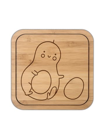 Mr. & Mrs. Panda Tischschoner Avocado Kern rollt ohne Spruch in Transparent