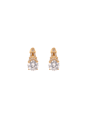 NAEMI Women Earrings in Rose Gold White