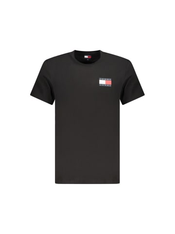 Tommy Hilfiger Schwarzes Baumwoll-T-Shirt