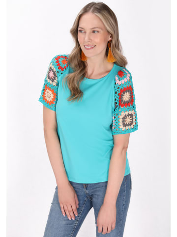 usha FESTIVAL Women T-Shirt in turquoise