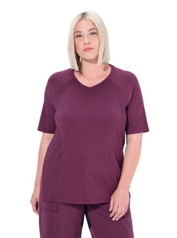 Ulla Popken Shirt in dunkle kirsche